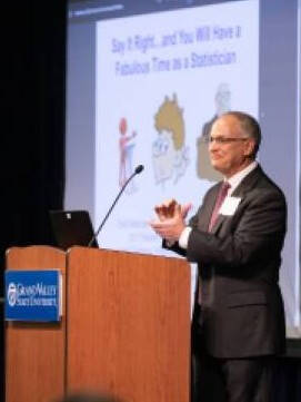 CareerDay2023 planary session with speaker addressing the audience